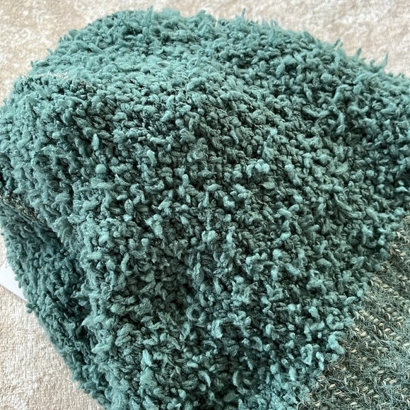 Brand New The North Face Salty Bae Lined Beanie Dark Sage Cuffed Knit Logo Hat - Picture 12 of 14